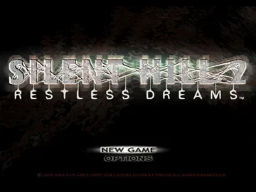 Silent Hill 2 Restless Dreams (USA) screen shot title